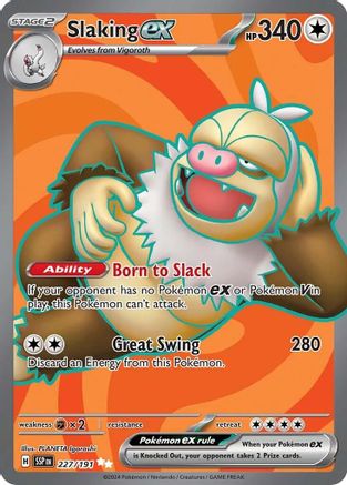 Slaking ex - 227/191 - SV08: Surging Sparks #227