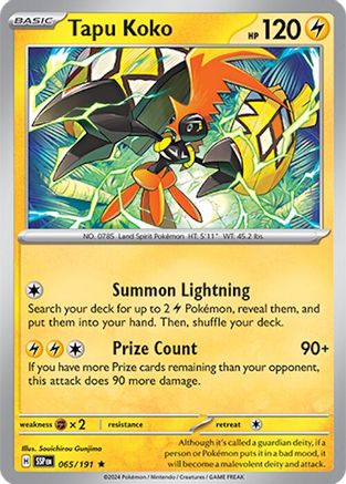 Tapu Koko - SV08: Surging Sparks #065