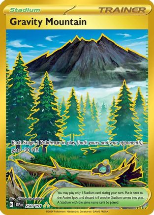 Gravity Mountain - 250/191 - SV08: Surging Sparks #250