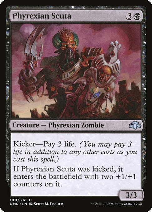 Phyrexian Scuta — DMR — 100