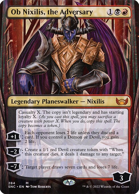 Ob Nixilis, the Adversary — SNC — 284