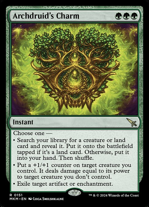 Archdruid's Charm — MKM — 151