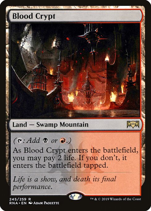 Blood Crypt - (rna Ravnica Allegiance-245)