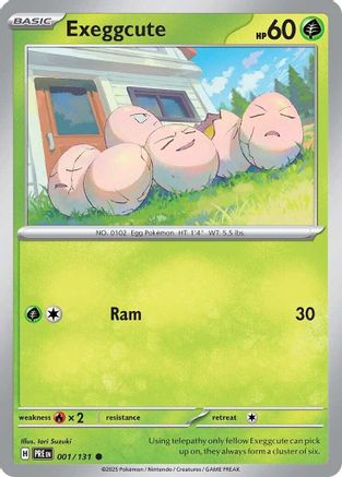 Exeggcute - SV: Prismatic Evolutions #001