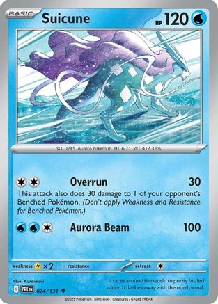 Suicune - SV: Prismatic Evolutions #024