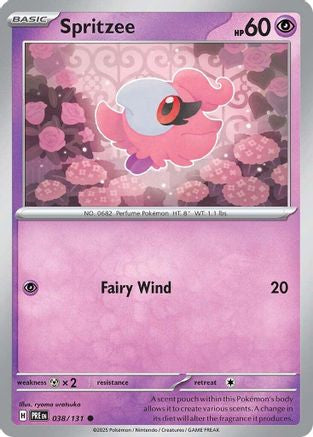 Spritzee - SV: Prismatic Evolutions #038