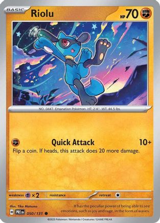 Riolu - SV: Prismatic Evolutions #050