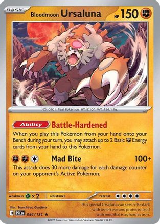 Bloodmoon Ursaluna - SV: Prismatic Evolutions #054
