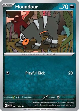 Houndour - SV: Prismatic Evolutions #062