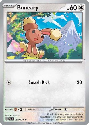 Buneary - SV: Prismatic Evolutions #083