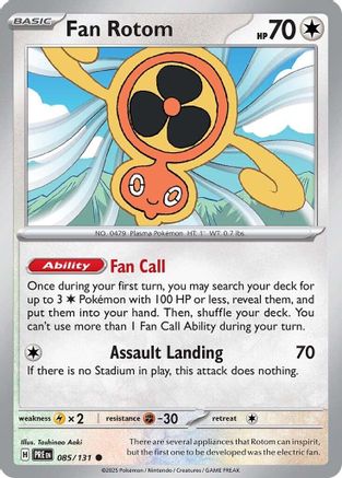 Fan Rotom - SV: Prismatic Evolutions #085