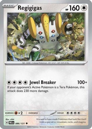 Regigigas - SV: Prismatic Evolutions #086