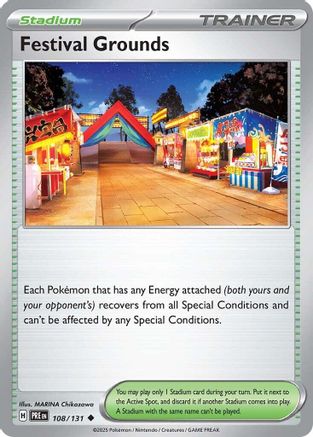 Festival Grounds - SV: Prismatic Evolutions #108