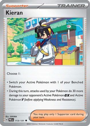 Kieran - 113/131 - SV: Prismatic Evolutions #113