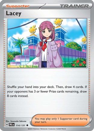 Lacey - 114/131 - SV: Prismatic Evolutions #114