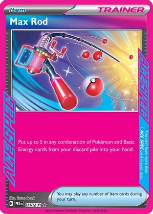 Max Rod - SV: Prismatic Evolutions #116