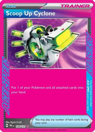 Scoop Up Cyclone - SV: Prismatic Evolutions #128