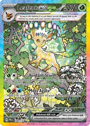 Leafeon ex - 144/131 - SV: Prismatic Evolutions #144