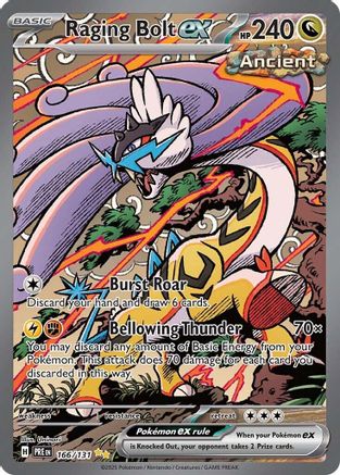 Raging Bolt ex - SV: Prismatic Evolutions #166