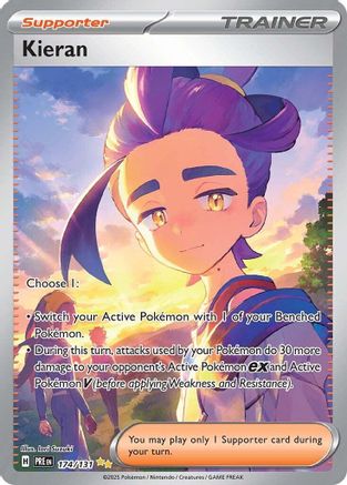 Kieran - 174/131 - SV: Prismatic Evolutions #174