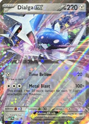 Dialga ex - 180 - SV: Scarlet & Violet Promo Cards #180