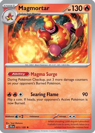Magmortar - SV09: Journey Together #021