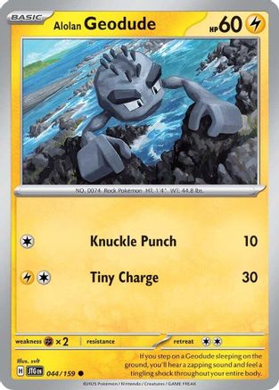 Alolan Geodude - SV09: Journey Together #044