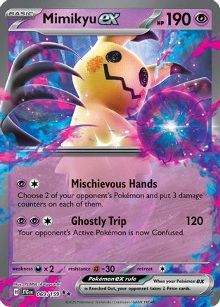 Mimikyu ex - SV09: Journey Together #069