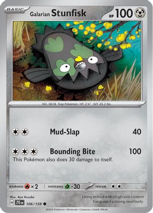 Galarian Stunfisk - SV09: Journey Together #106