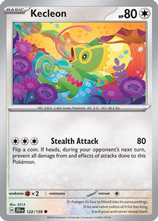 Kecleon - SV09: Journey Together #122