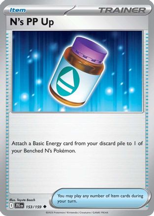 N's PP Up - SV09: Journey Together #153