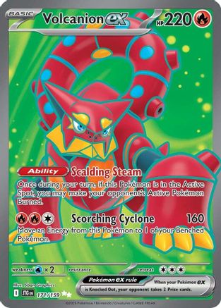 Volcanion ex - 171/159 - SV09: Journey Together #171