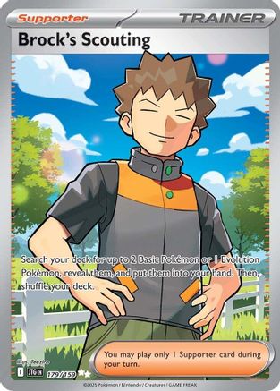Brock's Scouting - 179/159 - SV09: Journey Together #179