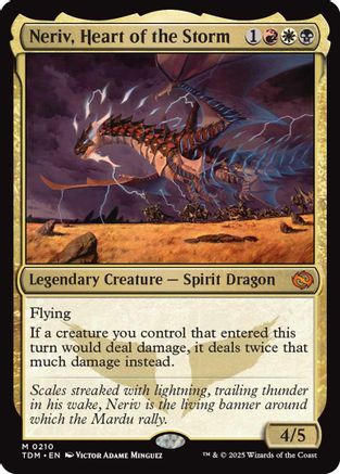 Neriv, Heart of the Storm - Tarkir: Dragonstorm #210
