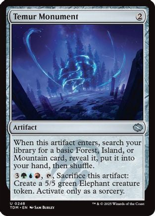 Temur Monument - Tarkir: Dragonstorm #248