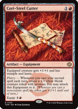 Cori-Steel Cutter - Tarkir: Dragonstorm #103