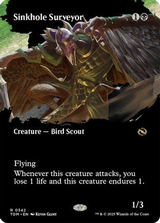 Sinkhole Surveyor (Borderless) - Tarkir: Dragonstorm #342