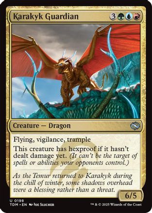Karakyk Guardian - Tarkir: Dragonstorm #198