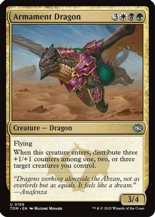 Armament Dragon - Tarkir: Dragonstorm #168