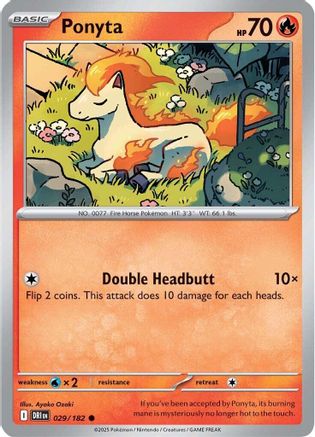 Ponyta - SV10: Destined Rivals #029