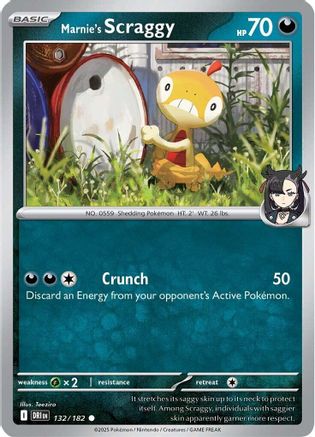 Marnie's Scraggy - SV10: Destined Rivals #132