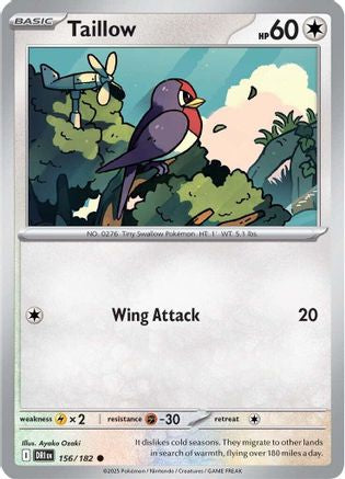 Taillow - SV10: Destined Rivals #156