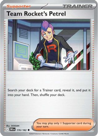 Team Rocket's Petrel - 176/182 - SV10: Destined Rivals #176