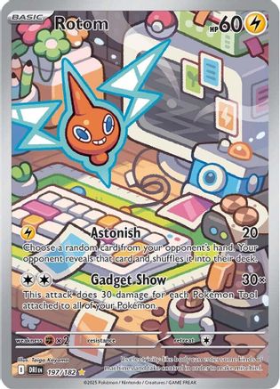 Rotom - 197/182 - SV10: Destined Rivals #197