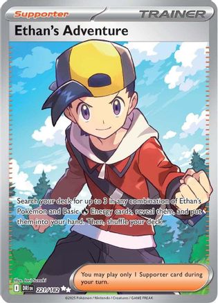 Ethan's Adventure - 221/182 - SV10: Destined Rivals #221