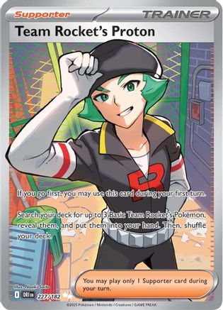 Team Rocket's Proton - 227/182 - SV10: Destined Rivals #227