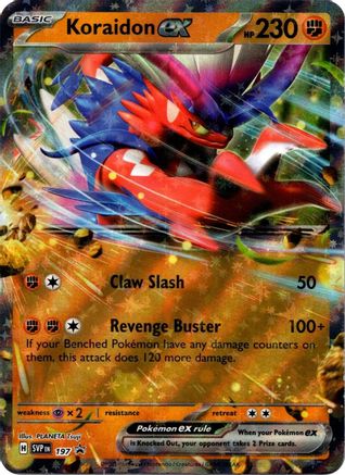 Koraidon ex - 197 - SV: Scarlet & Violet Promo Cards #197