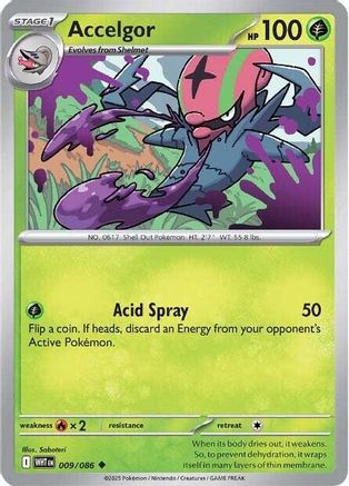 Accelgor - SV: White Flare #009