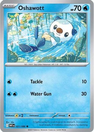 Oshawott - SV: White Flare #021