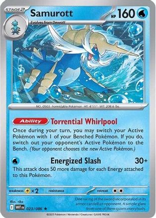 Samurott - SV: White Flare #023